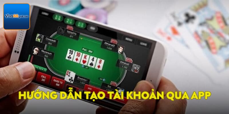 Hướng dẫn tạo tài khoản qua ứng dụng chính thức