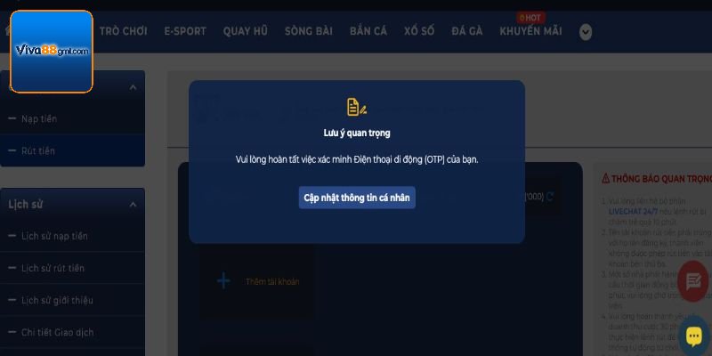 Điều kiện cần thiết khi tiến hành đổi thưởng